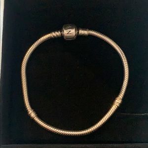 Silver pandora bracelet